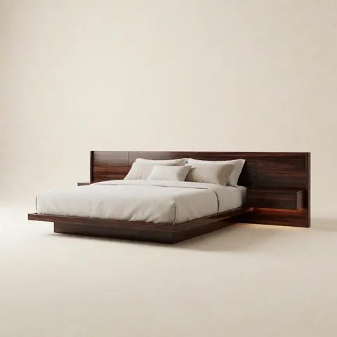 سرير ذكي مدمج معاصر — بني جوزي